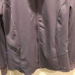Layer8 Zip Front Athleisure Jacket in Purple Purple Size M Photo 2