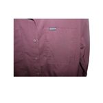 Columbia  Womens Silver Ridge Utility Long Sleeve Shirt Maroon Size Large Photo 3