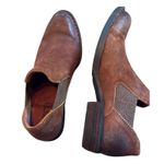 Born Brown Suede Leather Ankle Booties Elastic Chelsea Comfort Western vibe 7 Photo 3