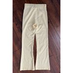 Hollister‎ Ultra High Rise Yellow Plaid Flare Pants XS Photo 2