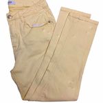 Kensie Pastel Yellow Denim Stretch Cropped Jeans - Size 8 Photo 3