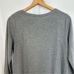 Nike Vintage  Womens XL Red Tag Long‎ Sleeve T-shirt Crewneck Gray Activewear Photo 8