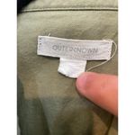 Outerknown  Women's Green Short Sleeve Button Up Sea Suit Size large Photo 5