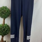 Adidas Blue & White Athletic Sport Legging Pants M Photo 1