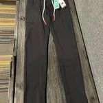 Off-White NWT Logo-jacquard low-rise drawstring leggings black Size US 2 XS Photo 4