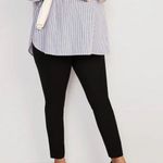 Old Navy  Full PANEL PIXIE MATERNITY PANTS Black Cotton Twill Women’s 14 Photo 2