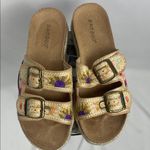 Bamboo  Women's Colorful Embroidered Mules size 36 Photo 1