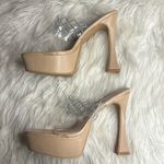 Cape Robbin ✨ New  Clear Platform Heels Photo 1