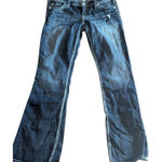 SILVER JEANS Frances Flare W30 L33 Y2K Western Thick Stitch Bootcut Blue Size 30 Photo 0