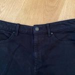 Guess  - Denim Fray Hem Shorts in Black Photo 1