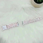 Pink Dream Bundle Dual Power pouch Wristlet w/ Pink Floral Band for Apple Watch Photo 6