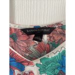 Banana Republic  Womans XS Pink Floral Euro‎ Resort Summer Photo 2