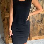 St. John  black knit two piece skirt and top set! Photo 8