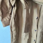 ZARA  button down shirt dress sz XS Photo 11