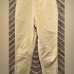 Stefano International Women's Vintage Rare 80's 90's Yellow Denim Jeans,Size 10 Photo 0