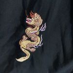 Necessary Objects Vintage 90’s  Embroidered Dragon Stretchy Skirt Size S Photo 1