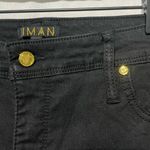 New IMAN Stretch Denim High Rise Full Length Bootcut Jeans Black Size 18W Photo 7