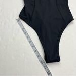 For Love & Lemons  Ribbed Black Bodysuit Tank Thong Back Womens Size‎ XS NEW Photo 7