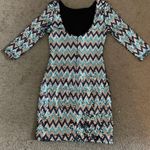 Love Reign  Sequin Bodycon, Backless Mid Sleeve Mini Dress Photo 3