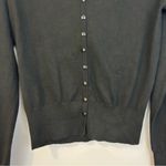 Sutton Studio Black Silk Blend Cardigan Sweater Size Medium Bloomingdales Photo 7