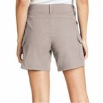 Eddie Bauer  Ladies' 4” Summer Trail Stretch Beige Cargo Shorts 4 Photo 5
