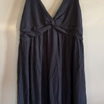 Patagonia Womens Black Casual Sundress Sleeveless V Neck Organic Cotton Blend Photo 0