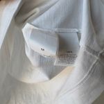 Brunello Cucinelli Brunello‎ Cucinelli White Stripe Patterned Crewneck Short Sleeve T-Shirt Size M Photo 6