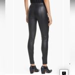 Ralph Lauren NWT Polo aviator Navy leather leggings sz S Photo 7