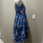 Hell Bunny  blue floral dress Photo 3