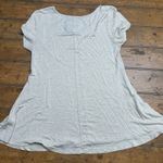 cupio  Women's Top‎ Tunic Tan Short Sleeve Size Small Photo 4