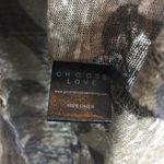 Generation Love  Blair Camouflage Linen Top Long Sleeve Medium Cut Out Photo 5