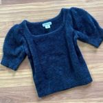 Short Sleeve Sweater Black Size XS Photo 0