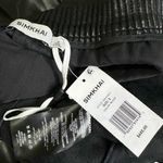 SIMKHAI Mackenzie Vegan Leather Pants, Black, 8 (US) Black Photo 10