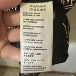 Cleobella Laurie Shift Short Mini Dress Size Small Black Embroidered Crochet Photo 5