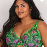 curvycouture Sheer Mesh Plunge T-Shirt Bra Photo 0