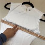 House Of CB  'Claretta'‎ White Pleated Cotton Mini Dress NWOT Size XS Photo 8