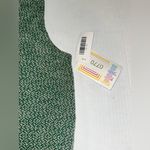 LuLaRoe Longline Vest Joy Green W/ White Cover Up Lightweight XS NWT Photo 4