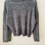 Urban Outfitters Keyhole Turtleneck Knit Sweater Gray Sz Medium Photo 8