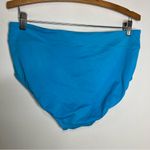 Lands' End  blue swim bottoms women’s size 12 bikini full coverage beach‎ summer Photo 3