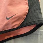 Nike {S} DRI FIT Drawstring Running Shorts Coral Salmon Orange Peach Photo 2