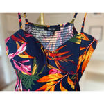 New Look  Tropical Smocked Maxi Dress Boho Vacation Chic Lightweight Resortwear Photo 2