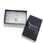 Dainty Raw Druzy Boho Ring‎ Gold Photo 6