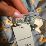 AQUA NWT x Kristopher Brock Floral Blue One Piece Swimsuit- Size Medium Photo 6