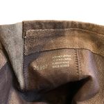 Garnet Hill Taupe Suede Buckle Accent Mid Calf Moto Boot, Sz 6.5 Photo 12