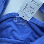 Aerie NEW  Offline Terry Recharge Least Support Bra Blue Size Large L Photo 4