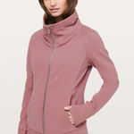 Lululemon Radiant Full Zip Jacket Size 10 Spanish Rose Pink Photo 0