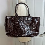 Essence‎ of Beauty Tote/Purse Brown Photo 0