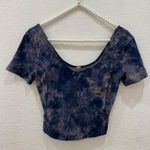 Lululemon  Align Tie Dye Short Sleeve Crop Top size 4 Photo 0