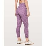 Lululemon Align Leggings Pant II 25" Arabesque Antoinette Smoky Quartz Purple 4 Photo 2