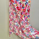 Roxy NWT Multicolor Floral Travel Rhythm Side Slit Wide Leg Flowy Pants Photo 9